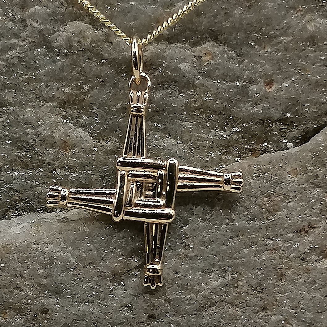 9 Carat Gold St. Brigids Cross