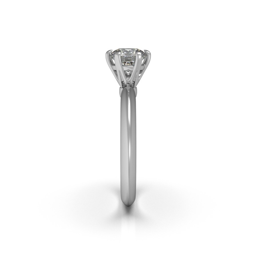 Tiffany style  solitare  ring