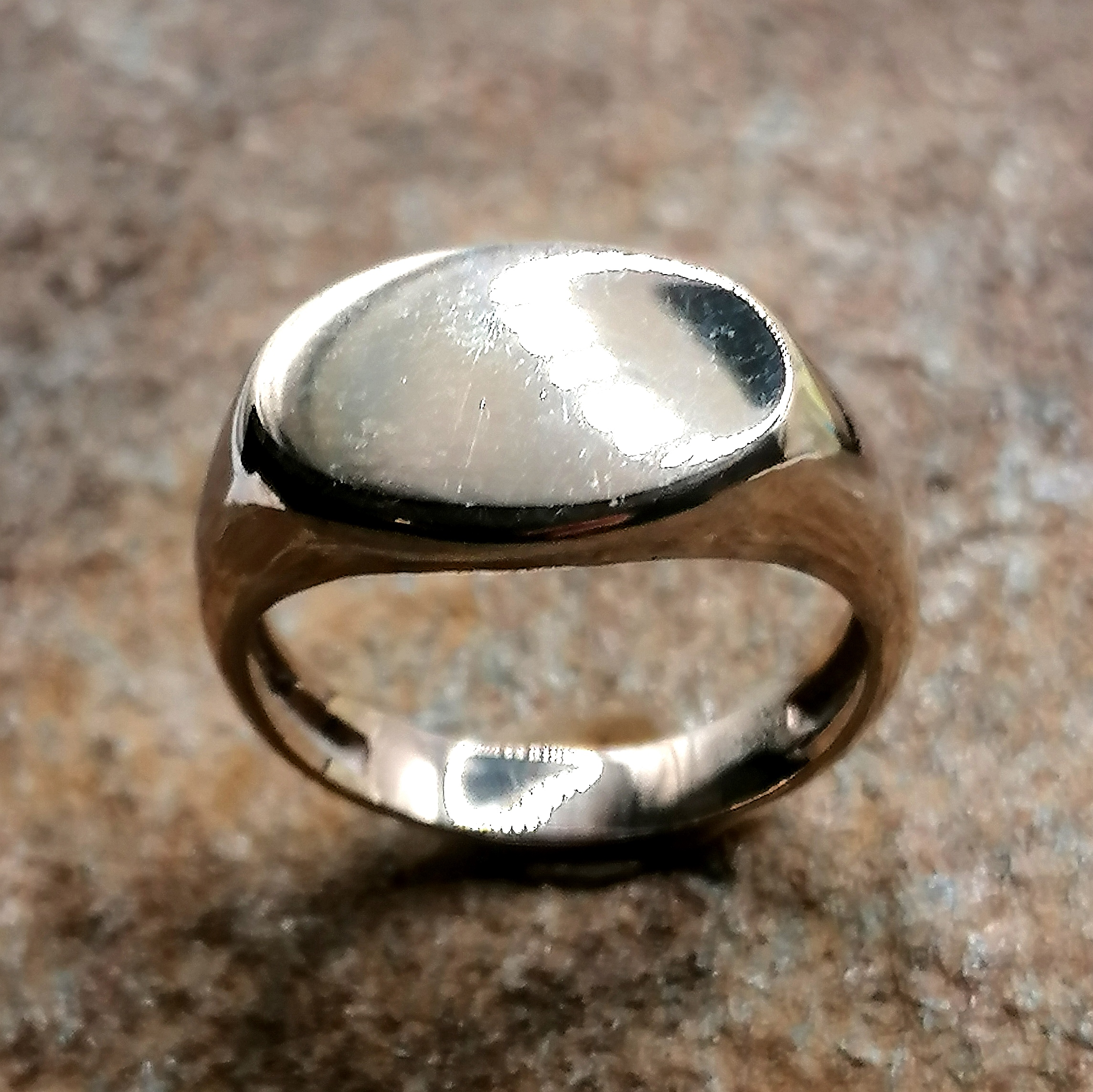 Gold  Pinky Signet ring